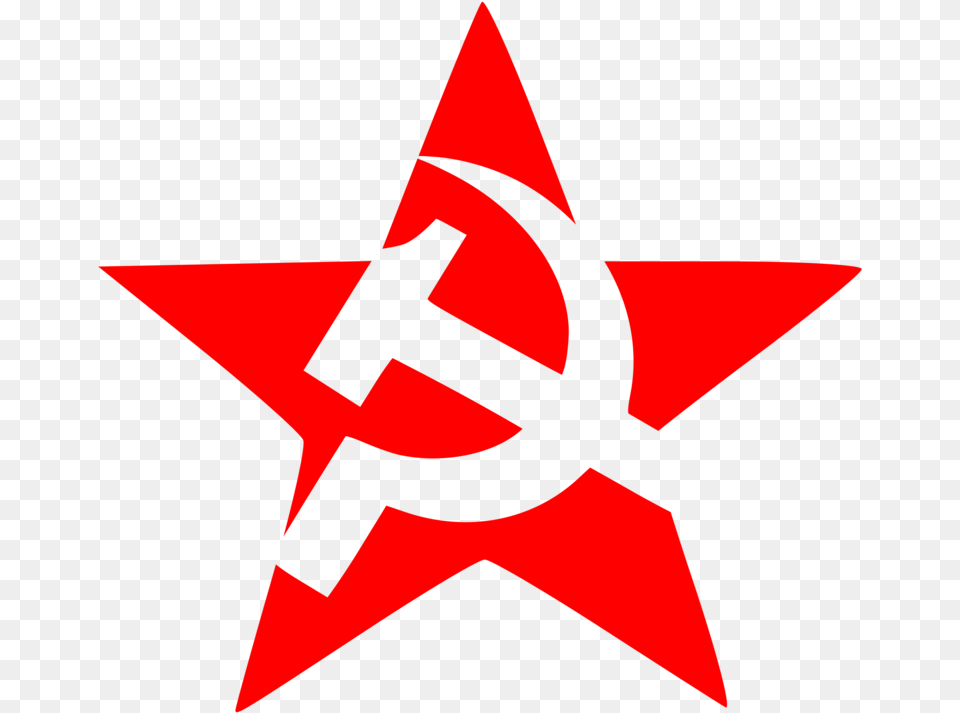 Communist Hammer And Sickle Stock Russian Hammer And Sickle, Star Symbol, Symbol Free Transparent Png