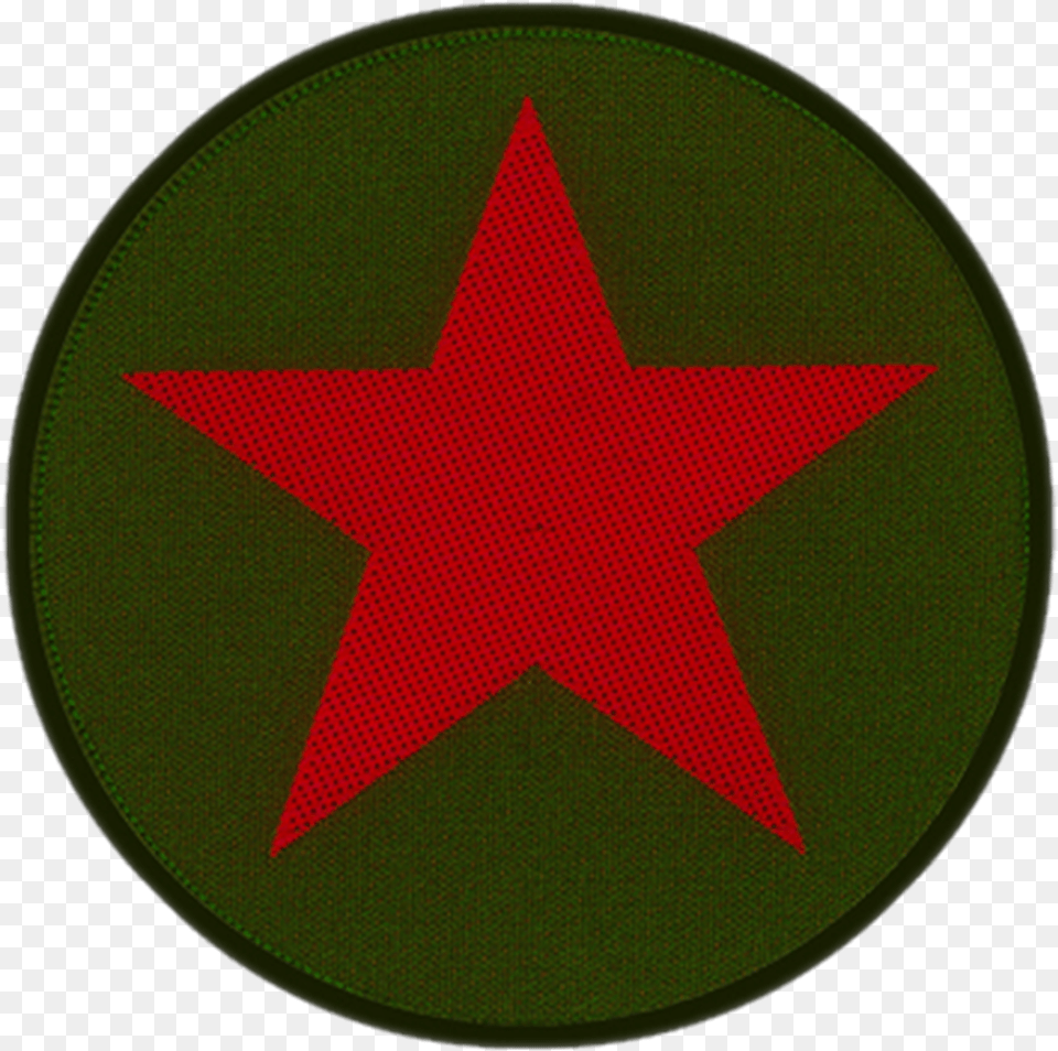 Communist Red Star By Generic Circle, Star Symbol, Symbol, Badge, Logo Png Image