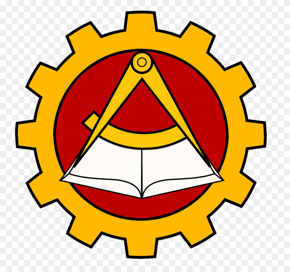 Communist Symbol Timehd, Badge, Logo, Bulldozer, Machine Png Image