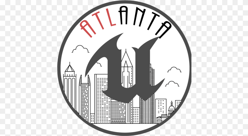 Communities Unreal Atlanta Language, City, Logo, Disk, Symbol Png