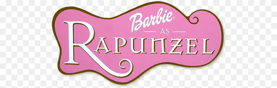 Community Barbie As Rapunzel Logo, Text Png Image