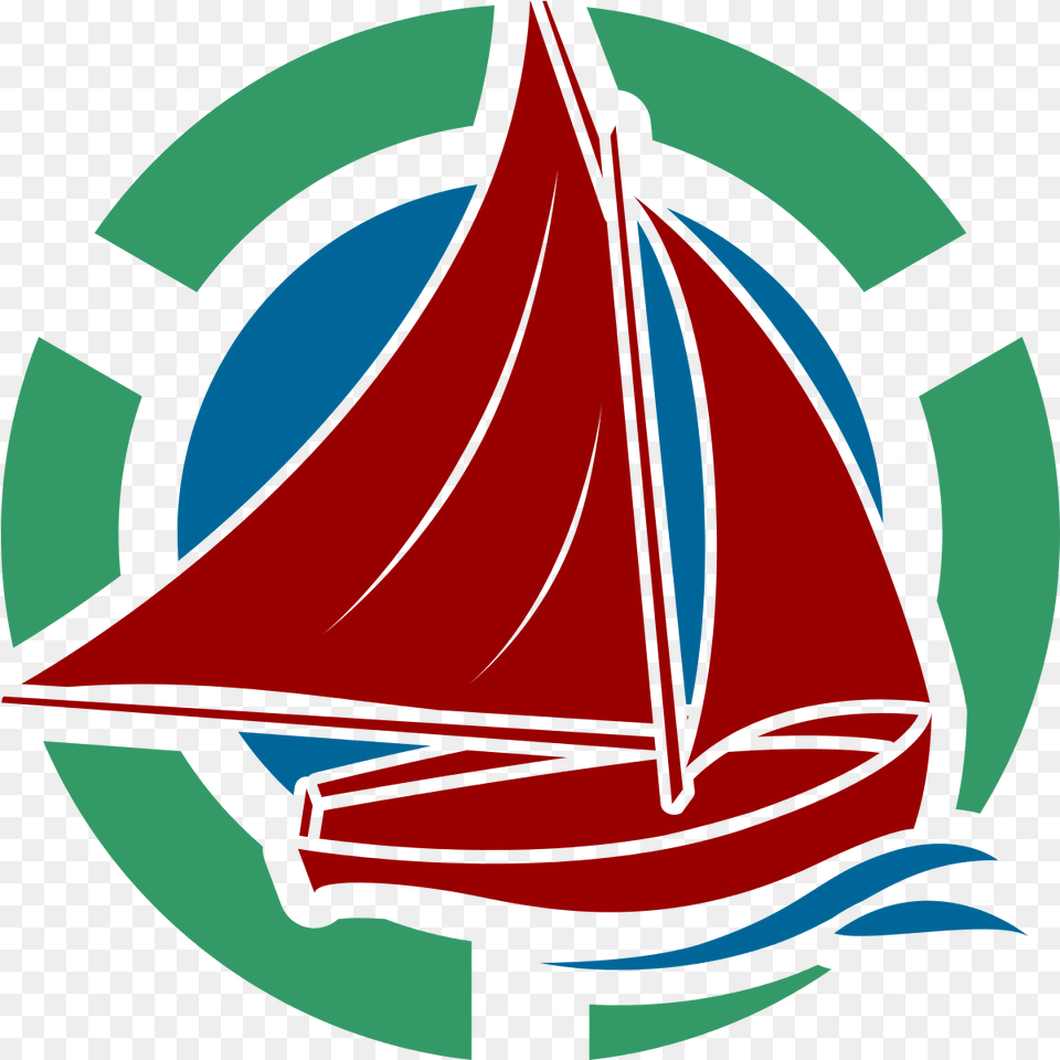Community Boat Logo Optimist Sailboat Vector, Transportation, Vehicle, Art Png Image