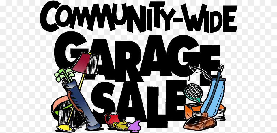 Community Garage Sale Signs, Text, Art Free Transparent Png