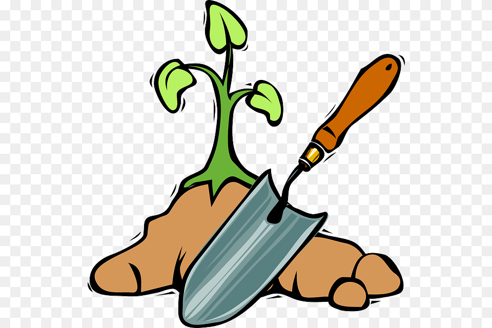 Community Garden Cliparts, Device, Tool, Trowel, Smoke Pipe Free Png Download