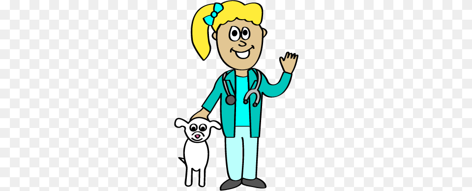 Community Helpers Bundle The Vet Kidlette Clip Art, Doctor, Person, Veterinarian, Baby Png