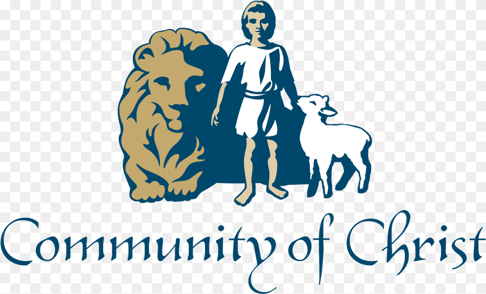 Community Of Christ Church Seal, Person, Animal, Livestock, Mammal Free Png