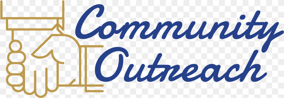 Community Outreach Logo Printing, Text Png Image