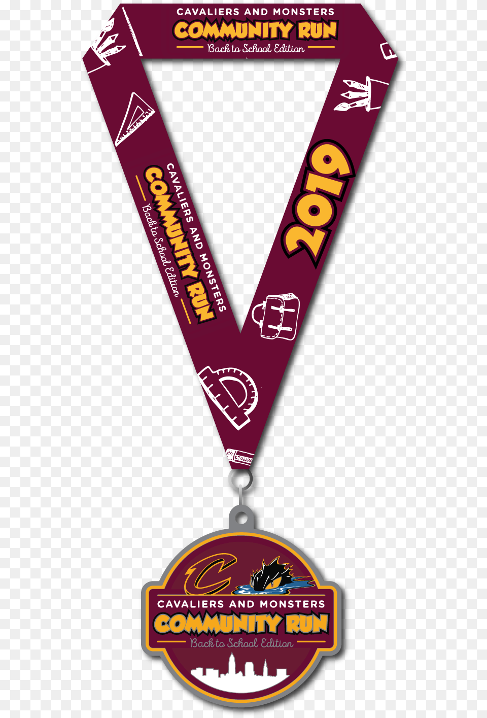 Community Run Medal Png