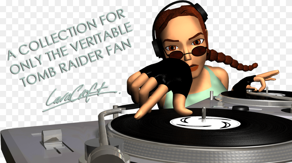 Community Tomb Raider Classic Music Gif, Adult, Female, Person, Woman Free Png