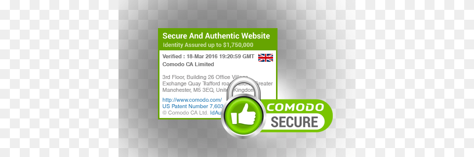 Comodo Secure Site Seal Comodo Trust Logo, Text, Disk Free Png