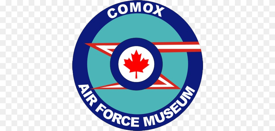 Comox Air Force Museum Dennis Dits, Logo, Leaf, Plant, Disk Png