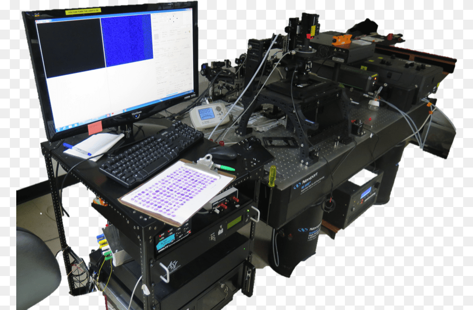 Compact Automated Multiphoton Microscope Microscope, Computer, Screen, Monitor, Hardware Png