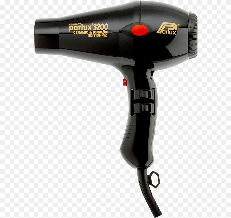 Compact Ceramic Parlux 3800 Hair Dryer, Appliance, Blow Dryer, Device, Electrical Device Png