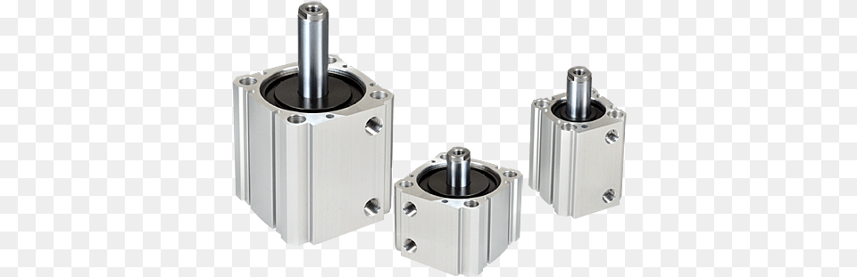 Compact Cylinder Small Size Pneumatic Cylinder, Machine, Motor, Coil, Rotor Free Transparent Png