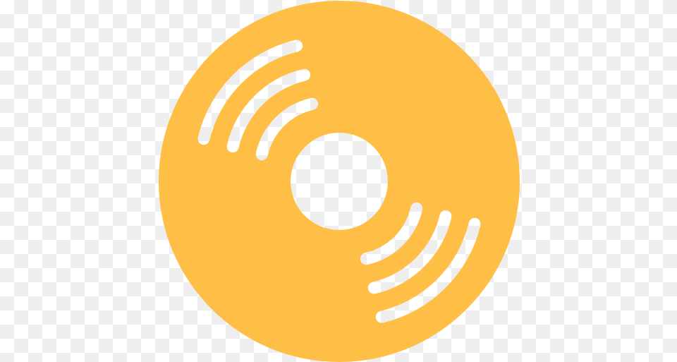 Compact Disc Dj Studio Guides Dj Set Tips For Music Logo Phone Yellow, Disk, Dvd Png