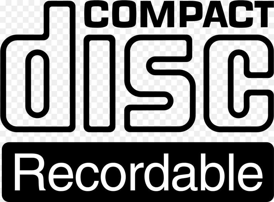 Compact Disc Recordable Logo, Text Free Transparent Png