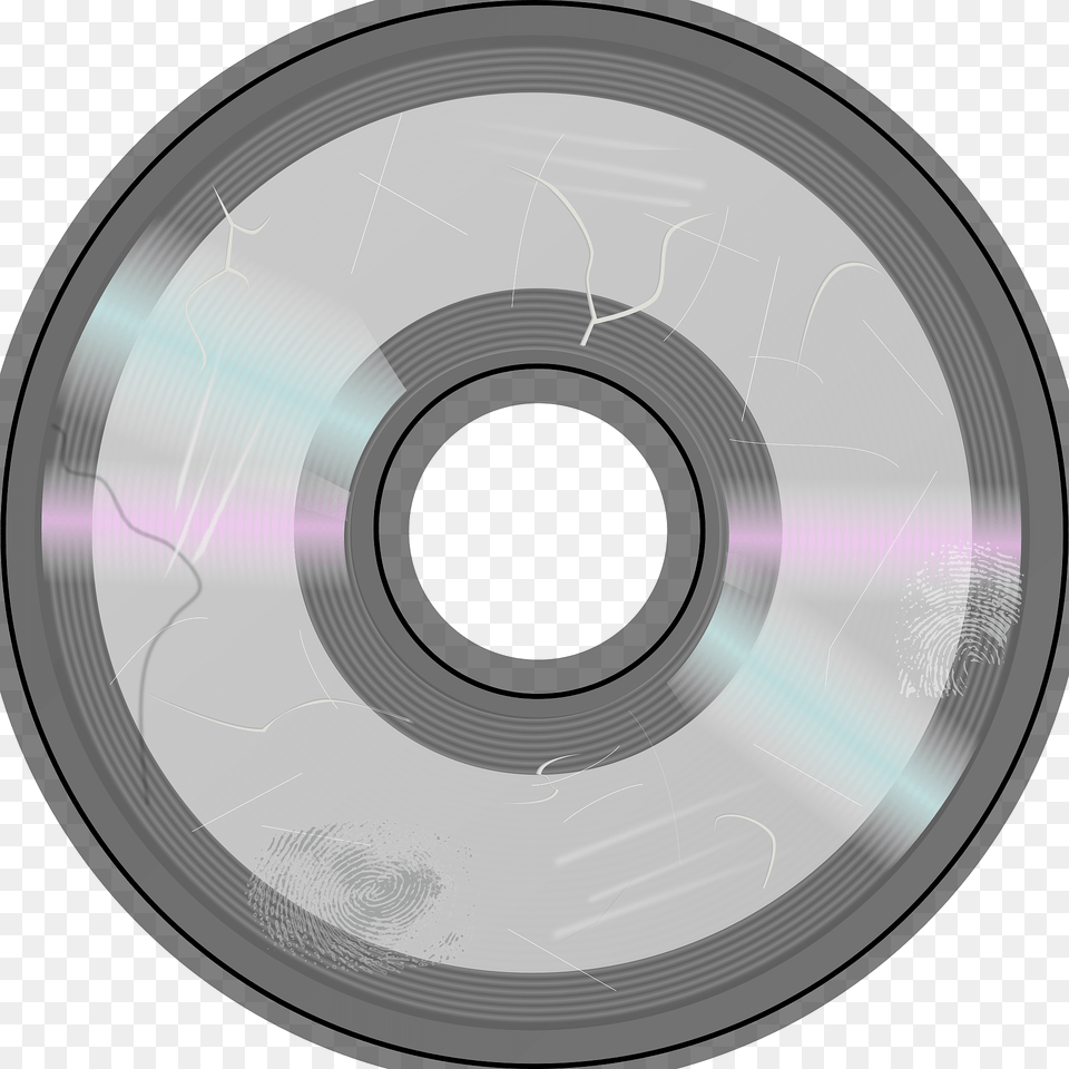 Compact Disc Scratched Clipart, Disk, Dvd Free Png