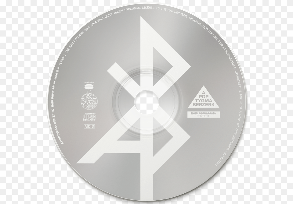 Compact Disc Uncoated Cover With Stamp Foil Logo On Circle, Disk, Dvd Free Png Download