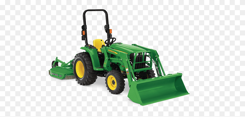 Compact Utility Tractor 2018 John Deere, Transportation, Vehicle, Bulldozer, Machine Png Image