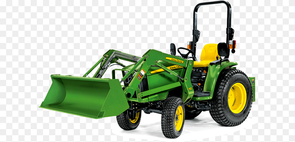 Compact Utility Tractor John Deere, Machine, Wheel, Vehicle, Transportation Free Transparent Png