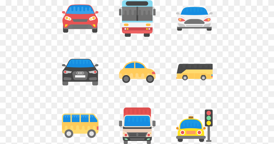 Compact Van, Car, Transportation, Vehicle, Bus Free Transparent Png