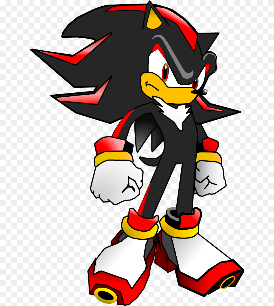Companion Cube And Shadow The Hedgehog Sonic Black, Book, Comics, Publication Png