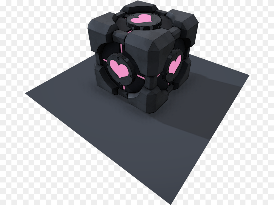 Companion Cube Render Flower, Toy Free Png