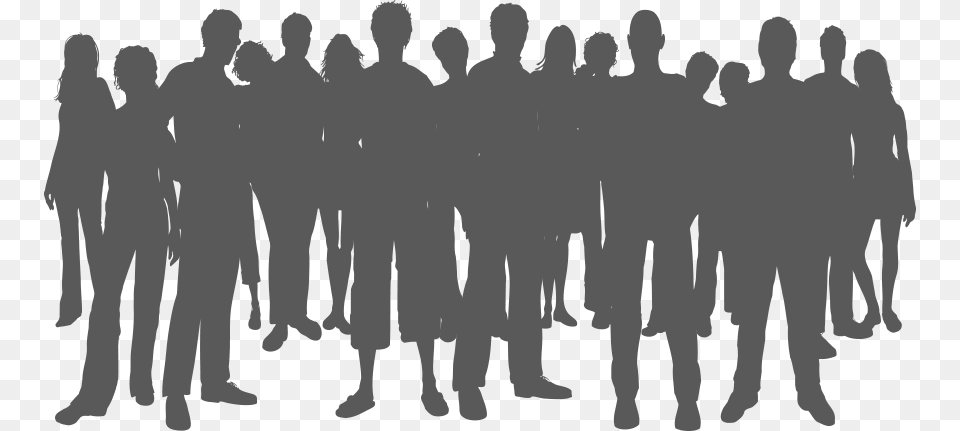 Company History Silhouette Of Crowd, People, Person, Wedding, Adult Free Png Download