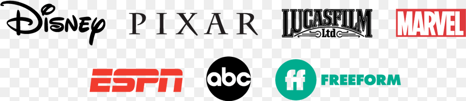 Company Logos From Disney Pixar Lucas Film Marvel Walt Disney Company Logos, Scoreboard, Text Free Transparent Png