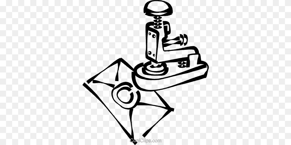 Company Seal On A Envelope Royalty Free Vector Clip Art, Electronics, Joystick, Bulldozer, Machine Png