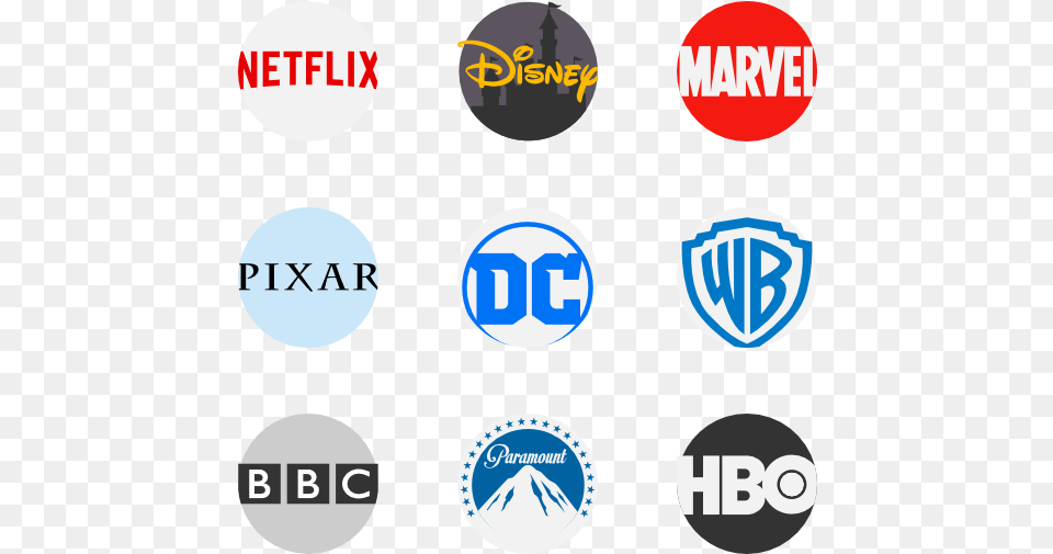 Company Warner Bros Paramount Dc, Logo, Sticker, Badge, Symbol Free Png