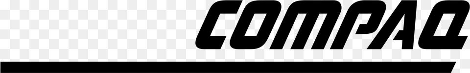 Compaq Logo Ms Dos 331 Compaq, Gray Png