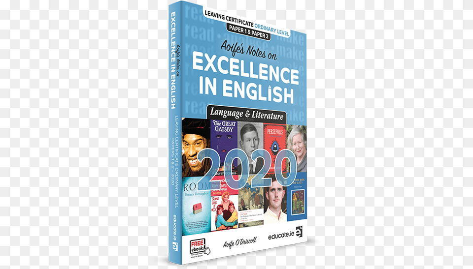 Comparative Option One Excellence In English 2020, Book, Publication, Adult, Female Free Png