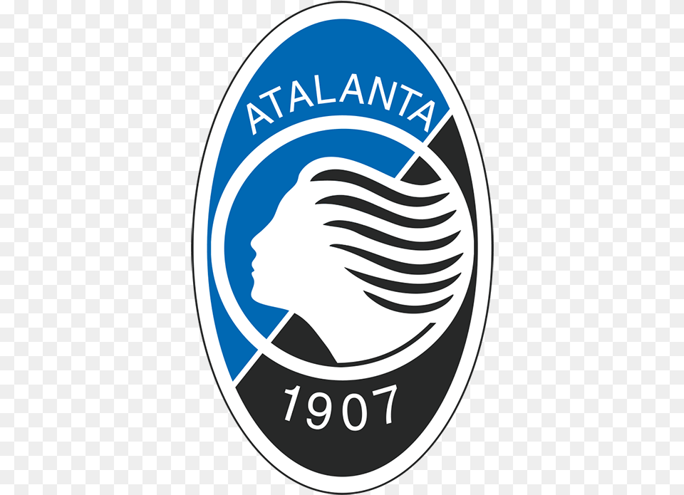 Compare Atalanta Vs Liverpool Fc Football Statistics Atalanta, Logo, Person, Sticker, Face Free Transparent Png