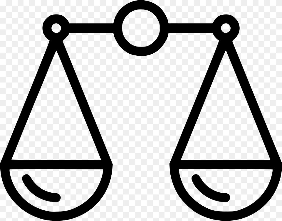 Compare Law Justice Scales Balance Trade Libra Simple, Triangle Png Image