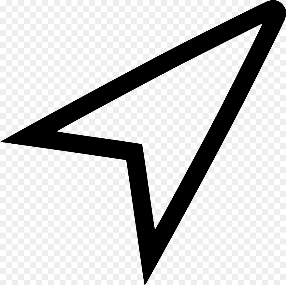 Compass Arrow Direction North Map Current Location Icon, Triangle, Weapon, Arrowhead, Bow Free Transparent Png
