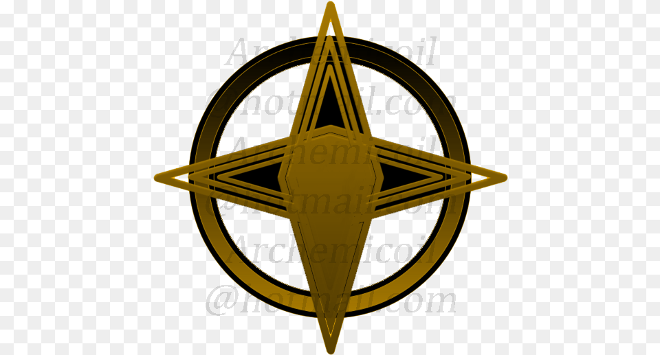 Compass Blue Emblem, Symbol, Logo, Star Symbol Png Image