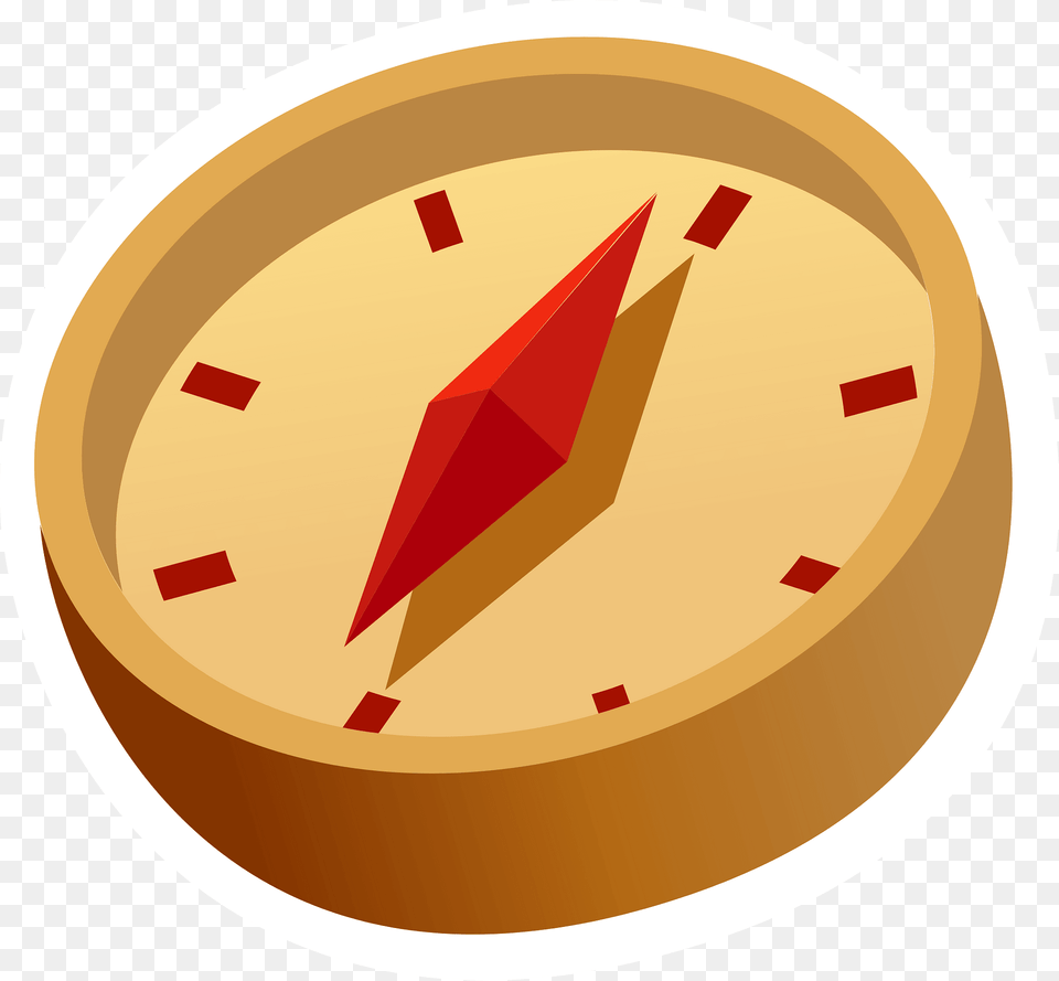 Compass Clipart, Analog Clock, Clock, Hot Tub, Tub Free Png Download