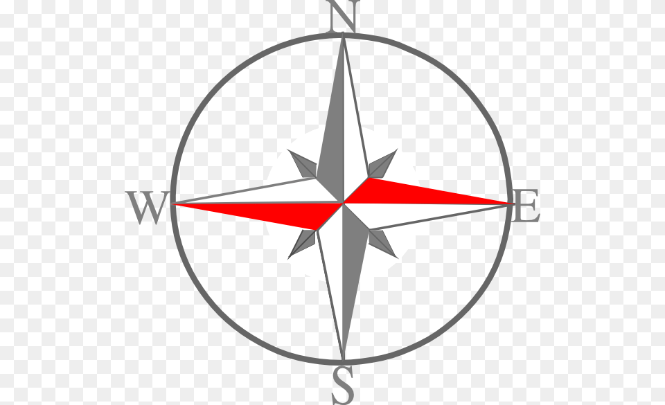 Compass Clipart Grey, Bow, Weapon Png Image
