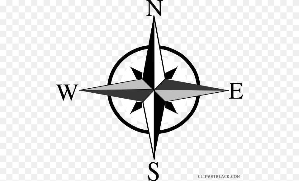 Compass Clipart Movement Geography North East South West Logo, Cross, Symbol Free Transparent Png