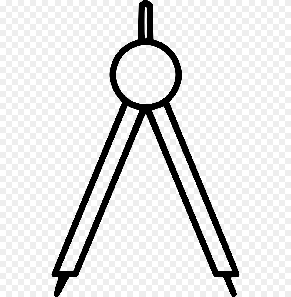 Compass Coloring, Tripod, Compass Math Png Image