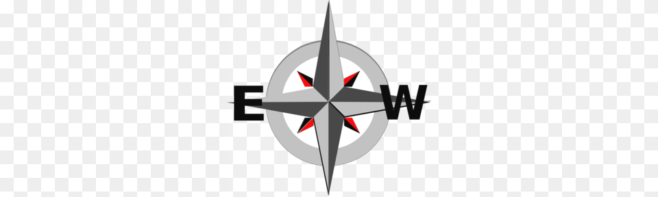 Compass East And West Clip Art Free Transparent Png