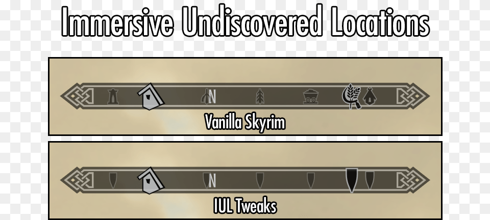 Compass Mod Immersive Undiscovered Skyrim Compass, Scoreboard Free Transparent Png