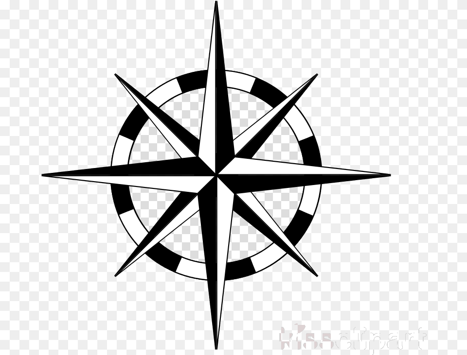 Compass Nautical Star Clipart Rose North Map Compass, Cross, Symbol Free Transparent Png