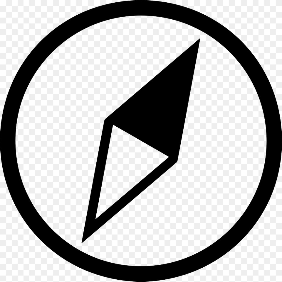 Compass North Orientation Symbol, Triangle, Weapon Free Png