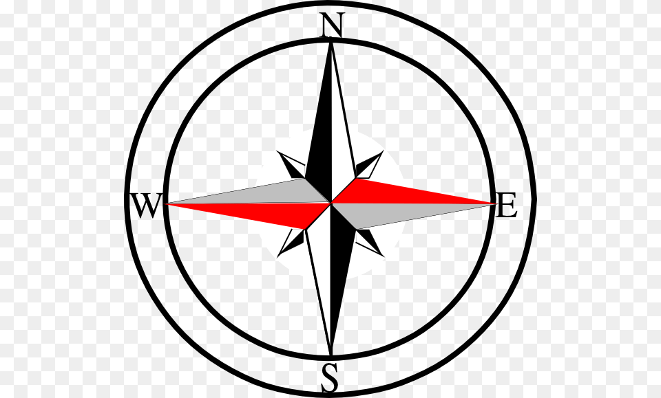 Compass Red Grey Large Size, Ammunition, Grenade, Weapon Png Image