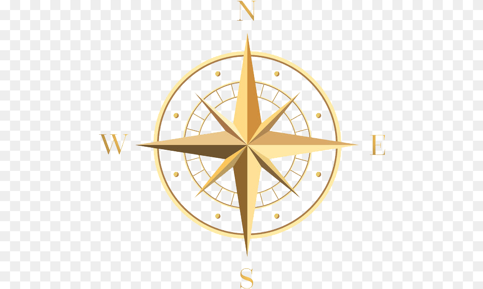 Compass Rose 002 By Prettywitchery Need Gold Compass, Chandelier, Lamp Free Transparent Png