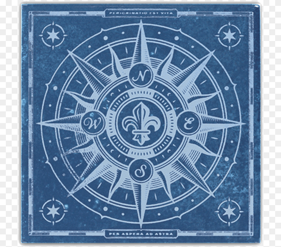 Compass Rose 3 Circle Free Png