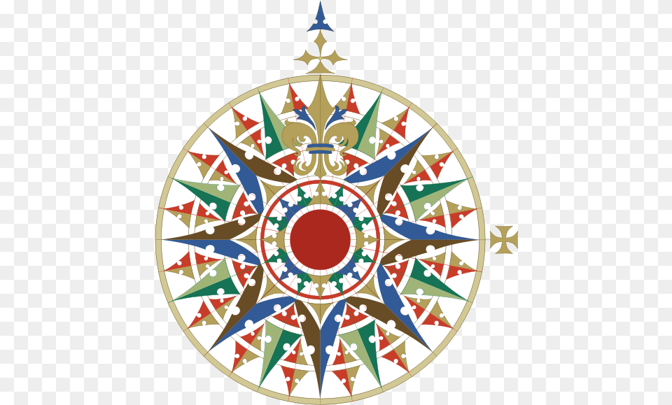Compass Rose Cantino Free Transparent Png