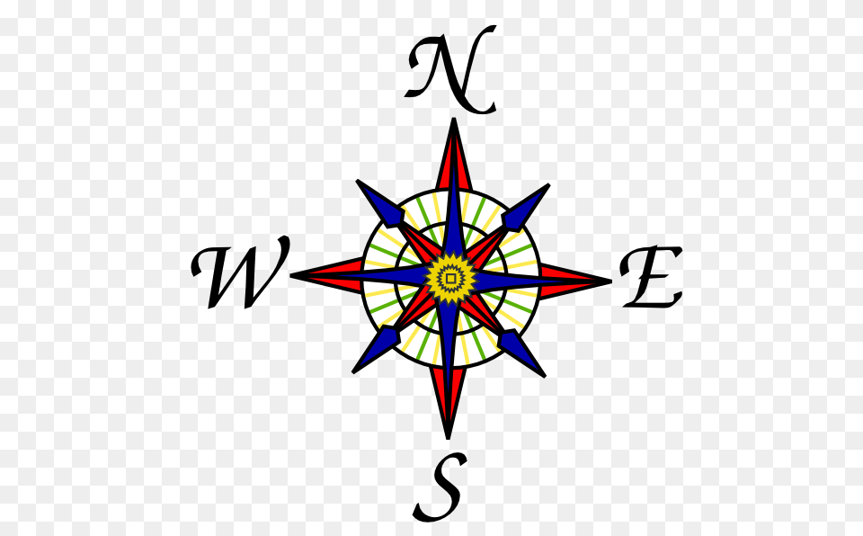 Compass Rose Clip Art For Web Free Png